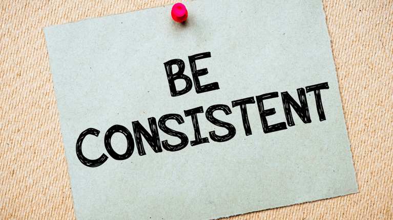 The importance of consistency